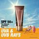 Colorbar Face The Sun Broad Spectrum Daily Face Protector SPF 50 PA++++UVA UVB 50ml - Face Sunscreen