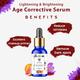 Seer Secrets Pink Grapefruit, Ratanjot & Saffron Lightening & Brightening Age Corrective Serum 30 ml - Face Oils