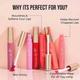Insight Cosmetics Peptide Infused Lip Oil -Peach Fuzz 4.5 gm - Lip Glosses
