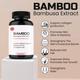 Vitaminhaat Bamboo Bambusa Extract For Hair Skin Nails Health Support Capsules 60's - Hair & Skin