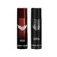 Police Instinct Deodorant Spray 200ml + Original Deodorant Spray 200ml 2's - Men Deodorants/Roll-Ons