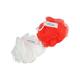 Vega Mini Sponge Loofah, Red and White, (VC2BA-3/12) 2's - Body Scrubbers & Brushes