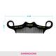 Vega Moustache Comb for Men, Pocket-Size Comb for Hair, Groom Your Beard (VC2HMBC-198) 2's - Hair Combs