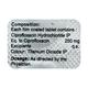 Cipcoz 250mg Tablet 10'S - Bacterial Infections-Qui