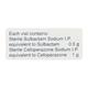MAGNEX FORTE 1.5g Injection 1's (se) - Bacterial Infections-Cep
