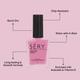 SERY Colorflirt Nail Paint- Wild Orchid 10 ml - Nail Polish