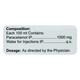 Hospimol 1000mg Infusion 100ml - Fever-Ana