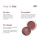 Love Earth Lip Tint & Cheek Tint Multipot-Kiss And Tell - Mauvish Pink 8 gm - Lip Stains & Tints