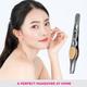 Vega Tweezer with Rubber Grip, Square Tip, 1 Piece (TW-04) 15 gm - Tweezers