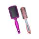 Majestique Professional Paddle and Round Hair Brush Set for Blow Drying and Styling - Multicolor 2's - Hair Brushes