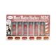 theBalm cosmetics Meet Matte Hughes 6-pc Mini Kit 8 NUDES Liquid Lipsticks 7.2 ml - Liquid Lipsticks