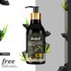 Atulya Activated Bamboo Charcoal Shampoo 300 ml - Face Scrubs