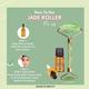 House of Beauty Jade Roller Kit -Toning, Tightening, Lymphatic Drainage, Depuffing Eyes (3Pcs) 1's - Face Oils
