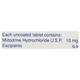 MIDORISE 10 Tablet 10's - Hypotension-Vas