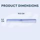 Gubb Multifunction Hair Comb (Santorini Hues) Gb-Lh-024 1's - Hair Combs