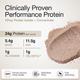 Wellbeing Nutrition 100% Native Whey Protein Isolate + Concentrate - Swiss Chocolate 1 Kg - Whey Proteins