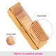 Vega Wooden Comb (HMWC - 03) 1's - Hair Combs