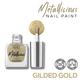 Renee Metallicious Nail Paint - Gilded Gold 10 ml - Nail Polish