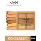 Nyx Professional Makeup Conceal, Correct, Contour Palette - 3CP02 Medium,Moyen 9 gm - Contour