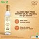 Coco Soul Cold Pressed Natural Virgin Coconut Oil, from the makers of Parachute 500ml - Hair Oils