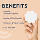 Gubb Makeup Wedges, Latex Free 8's - Sponges & Applicators