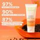 PureSense Natural Papaya Face Wash with Kakadu Plum & Moringa for Gentle Cleansing & Rejuvenates Skin 100 gm - Scrubs & Exfoliants