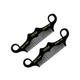 Vega Moustache Comb for Men, Pocket-Size Comb for Hair, Groom Your Beard (VC2HMBC-198) 2's - Hair Combs
