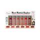 theBalm cosmetics Meet Matte Hughes 6-pc Mini Kit 12 Liquid Lipsticks 7.2 ml - Liquid Lipsticks