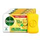 Dettol Soap - Lime Fresh (Pack Of 4 X 100 g) - Soaps