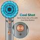 Vega Hair Dryer For Men & Women With Ionic Technology & Cool Shot Button, 1400 Watts, (VHDH-28), Grey 1's - Hair Dryers
