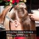 Vega Professional Premium Section Clips for Sectioning, Styling, Coloring and Makeup - (VPHSC-04) 4's - Hair Clips/Bands