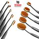 Bronson Professional Supreme Makeup brush (Pack of 10) 1's - Face Brush