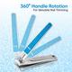 Vega Large Nail Clipper, Colour May Vary (VC2LNC-02) 2's - Nail Care