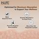 INLIFE Hydrolyzed Fish Collagen Powder - Orange Flavour 200 gm - Hair & Skin
