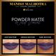 Manish Malhotra Beauty MyGlamm Powder Matte Lipstick Wild Violet 4 gm - Lipsticks