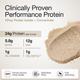 Wellbeing Nutrition 100% Native Whey Protein Isolate + Concentrate - Cappuccino 1 Kg - Nutritional Supplements