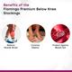 Flamingo Premium Below Knee Stockings (OC2073) (XXXL) 1's - Knee/Leg Supports