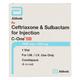 C One SB 1000/500mg Injection 1'S - Bacterial Infections-Cep