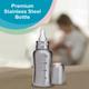 Vega Baby & Mom Steel Feeding Bottle Regular Neck 240ml - Feeding & Nursing