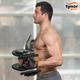 Tynor Sport Grip Gym Gloves - Black & Orange (M) 1's - Gym Accessories