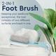 Gubb 2 In 1 Foot Brush with Pumice Stone 1's - Manicure & Pedicure Kits