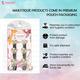 Majestique Stylish Pearl Braid Duckbill Clips, Styling Hair Pins, Crystal Stone 2's - Hair Clips/Bands