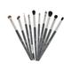 London Pride Cosmetics Hd Eye Essential Brush Set Black 10's - Face Brush