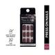 Faces Canada Ultime Pro Splash Instant Manicure - Mulberry , Press On Nail Extensions - 16 Pcs 1's - Nail Art