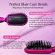 Majestique Purple Detangler Brush - Ultra-Soft Tipped Nylon, Glides Through Tangles 1's - Hair Brushes