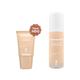 Mamaearth Glow Serum Foundation Mini Tube with Vitamin C & Turmeric for 12-Hour Long Stay- 02 Creme Glow 12-Hour Long Stay, 2X Instant Glow 18 ml - Foundation