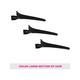 Vega Hair Clip For Styling, Hair Sectioning, Sectioning Clips For Haircut, Blow Dry For Salon Hc-02 - Hair Clips/Bands