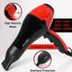 Ikonic Professional Speedy Hair Dryer - Black & Red - Hair Dryers