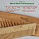Allure Wooden Neem Comb (CB-01+CR-01) 1's - Hair Combs