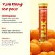 Plix The Plant Fix Vitamin C Immunity Booster 15 Effervescent Tablets (Orange Flavour) 4's - Vitamin C